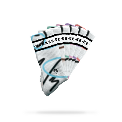 Squiggle Lines – Chaussettes de Padel