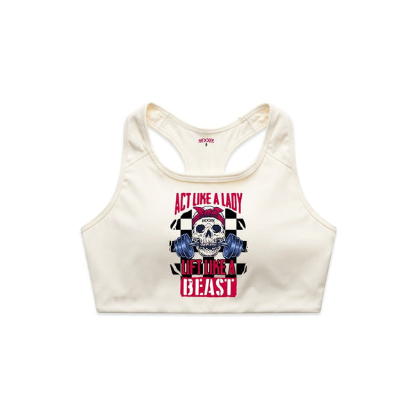 Act Like A Lady Lift Like A Beast – Brassière de sport
