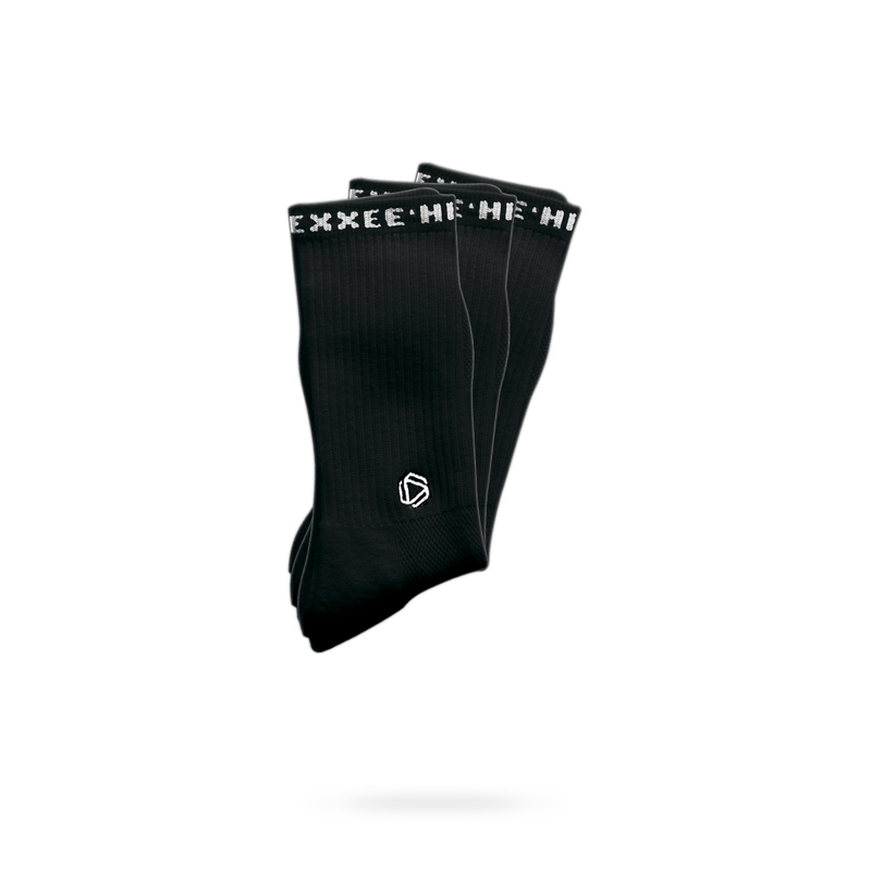 Chaussettes HEXXEE noires X3 Halo