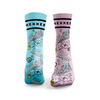 Rose & Bleu (chaussettes dépareillées)