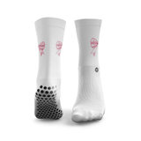 Nœud Rose – Chaussettes de Pilates Reformer