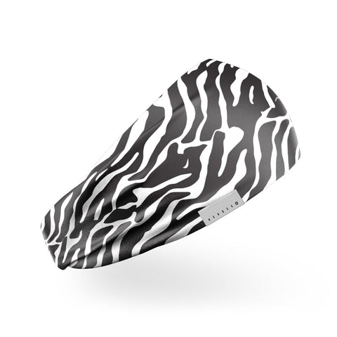 Bandeau Noir & Blanc zébré