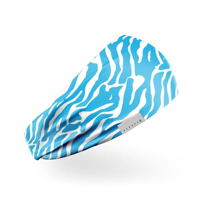 Bandeau Bleu zébré