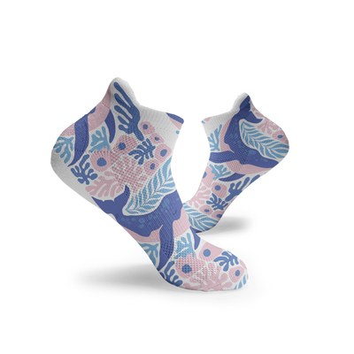 Socquettes Baleines & Corail