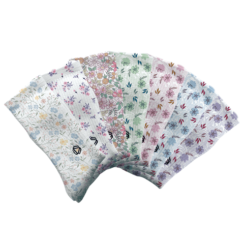 Lot de chaussettes à fleurs [lot de 7]