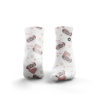 Chaussettes taille basse Girl Power