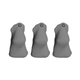 Lot de 3 paires grises