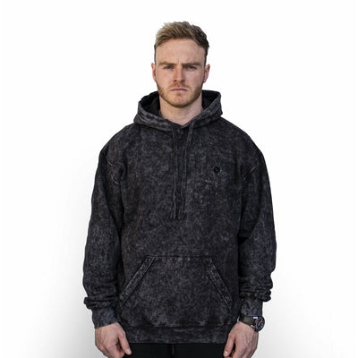 Sweat à capuche Acide délavé