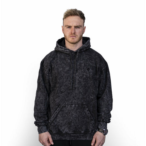 Sweat à capuche Acide délavé