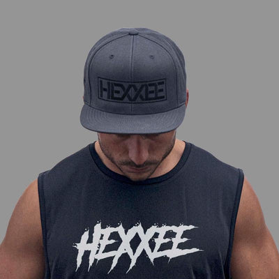 Snapback gris foncé