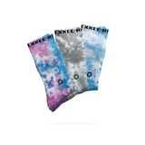 Lot Tie Dye Halo (Ice Blast / Gris / Bleu roi)