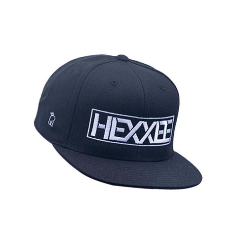 Snapback Noir/Blanc foncé