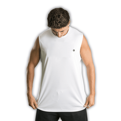 T-shirt de sport sans manches Logo