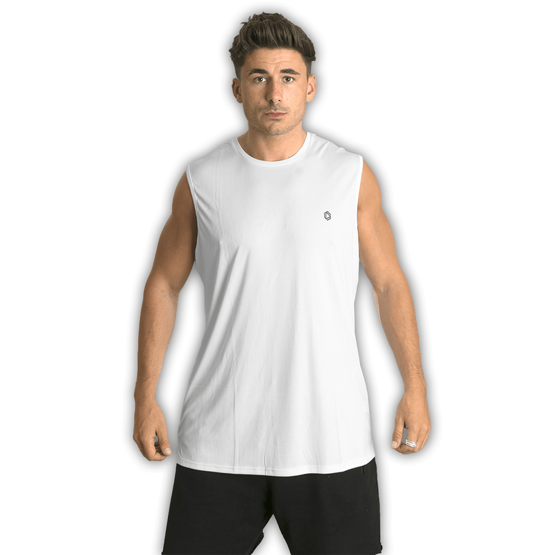 T-shirt de sport sans manches Logo