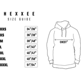 Sweat à capuche en coton organique HEXXEE Broken