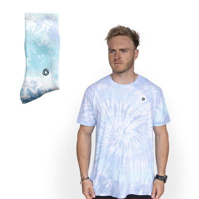 Combo T-Shirt & Chaussettes Lagon Bleu