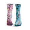 Rose & Bleu (chaussettes dépareillées)