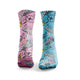 Rose & Bleu (chaussettes dépareillées)