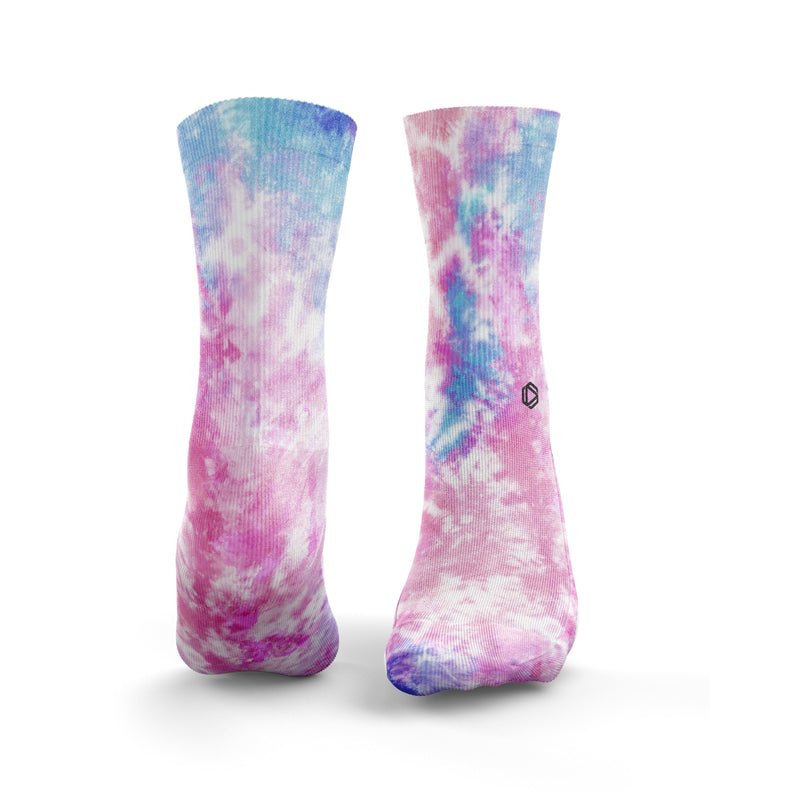 Tie Dye Multicolores Rose & Bleu