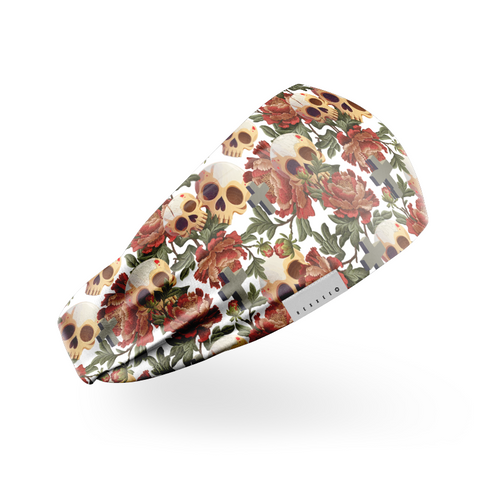 Bandeau Crânes & roses