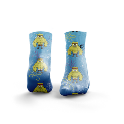 Chaussettes taille basse Bob l’éponge