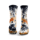 Orange & Gris foncé