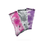 Lot Tie Dye Halo (Rose / Gris / Violet)