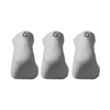 Lot de 3 paires blanches