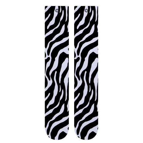 Chaussettes de sport – Motif zébré