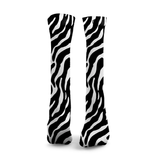 Chaussettes de ski – Motif zébré