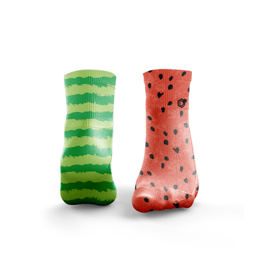 Chaussettes impaires pastèque