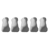 Lot de 5 paires blanches